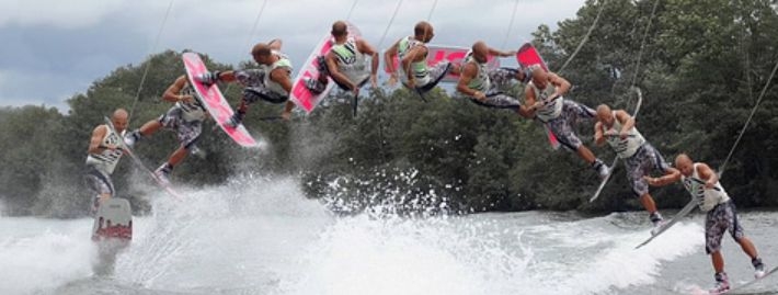 Wakeboarding stunts