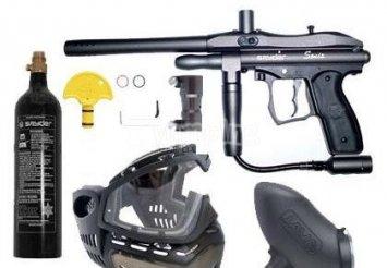 Paintball gun and its various parts Paintball gun and its various parts