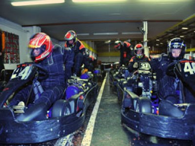 36 Laps Arrive Karting race