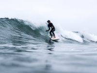 Surfer à Amble 