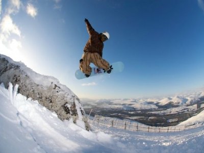 Nevis Range Snowboarding