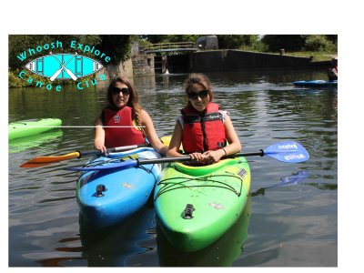 Paddling Train on the River Stort