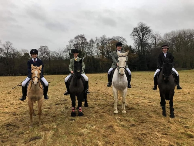Learning horse riding skills