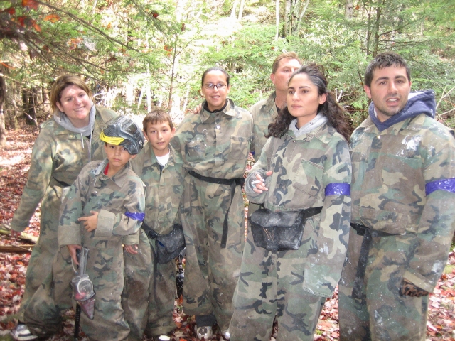 Family paintball
