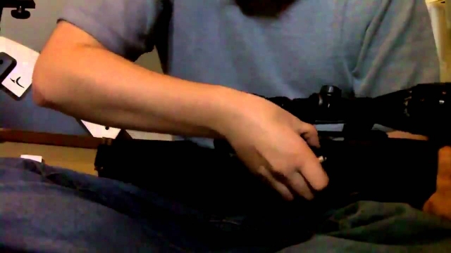 Getting ready to shoot