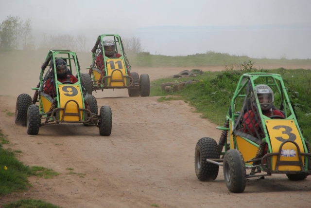 Mud and karts