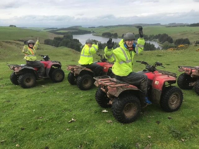  Quad Bicking em Perthshire 
