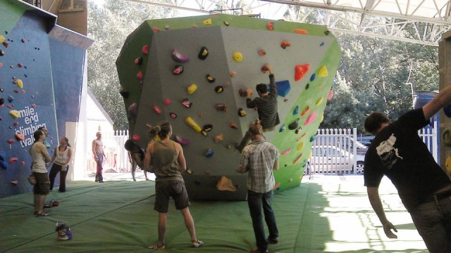 Climbing is great for groups of friends!