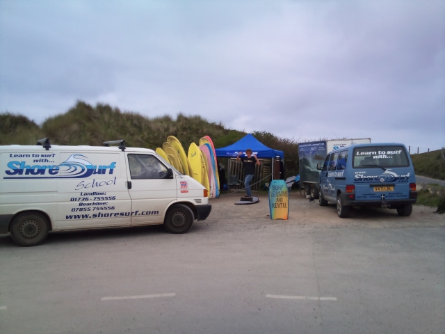  Campamento de surf en Godrevy National Trust Car Park 
