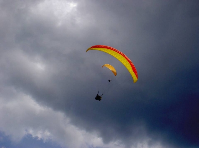  deux parapentes