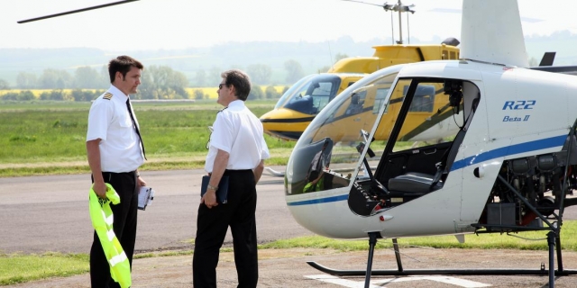Become a helicopter pilot