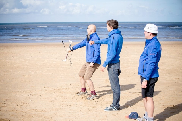  Eine Kitesurf-Stunde 