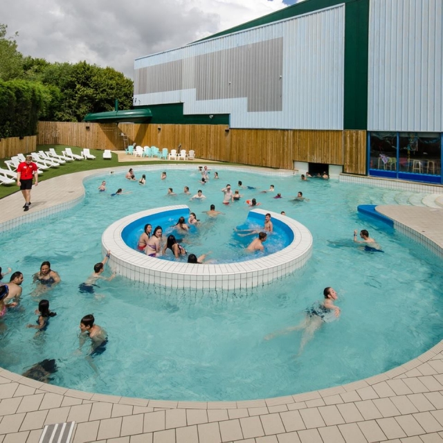 Outdoor pool at Waterworld
