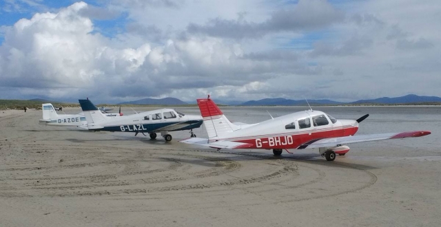 Safe landing with Highland Aviation Flying School!