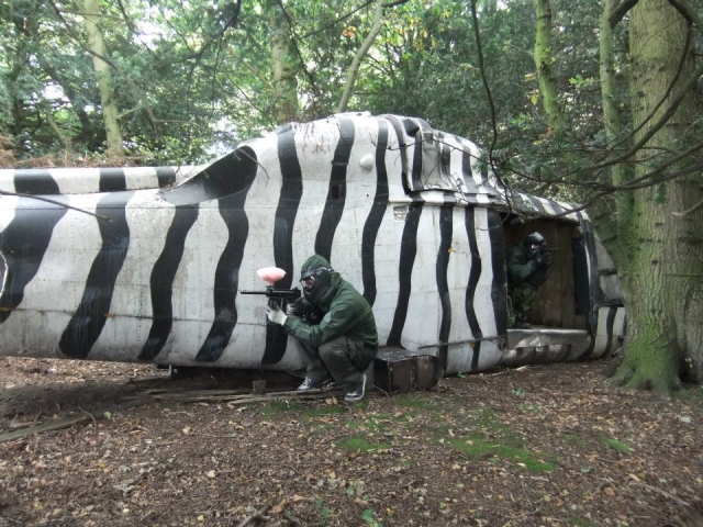Hiding from the enemy