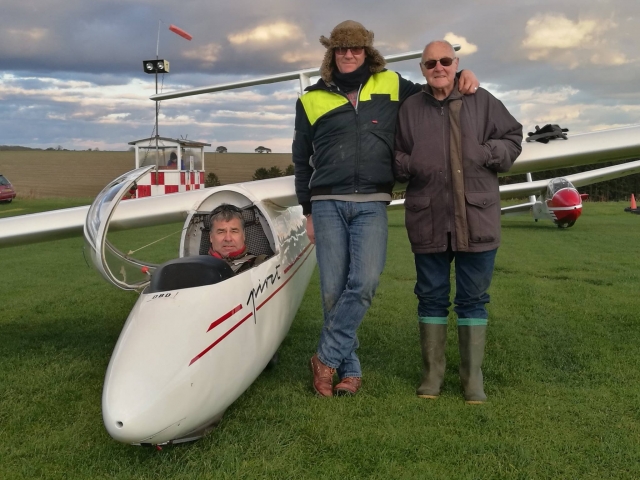 Congratulations on that solo flight with Welland Gliding Club!