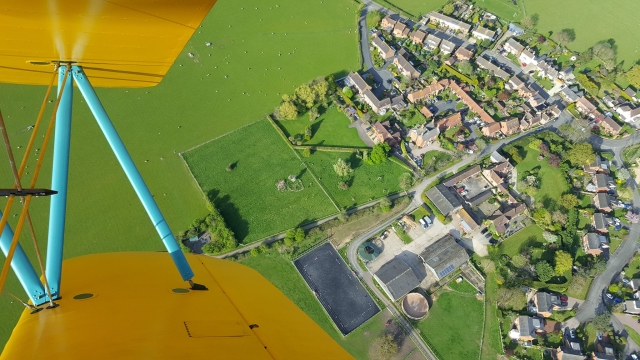  ¡Las vistas con Staverton Flying School 