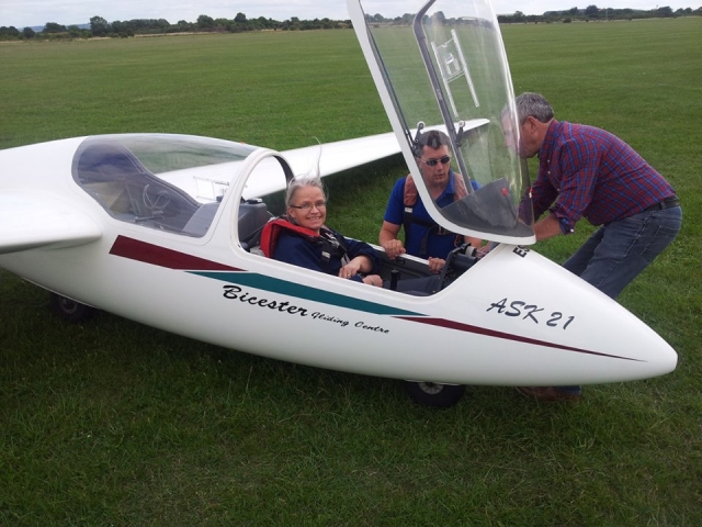 Safe landing with Windrushers Gliding Club!