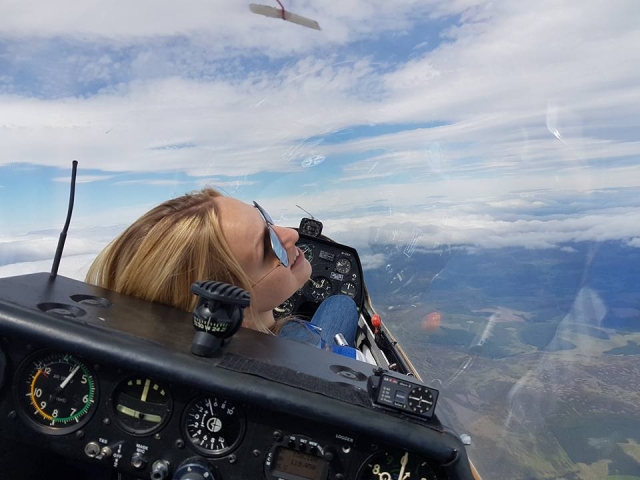 Amazing views with Deeside Gliding Club