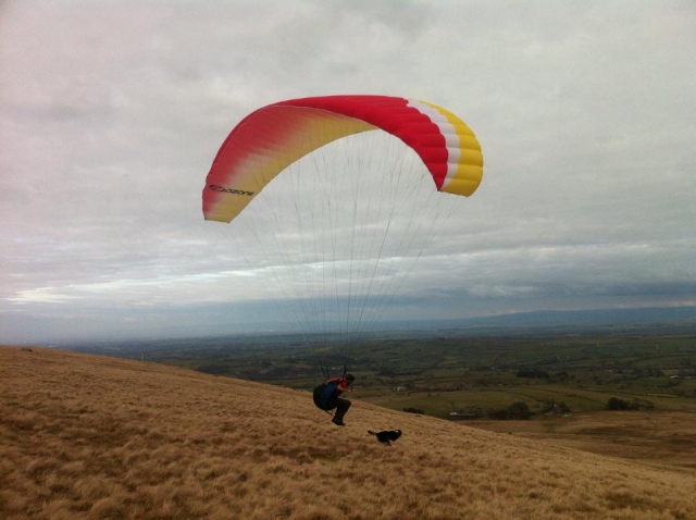 Starting hill at Air Ventures Paragliding School