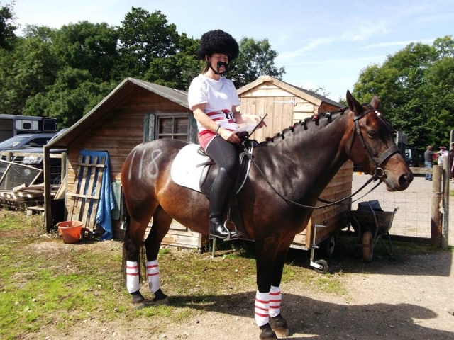 Hacking at Breach Lane Equine Centre!