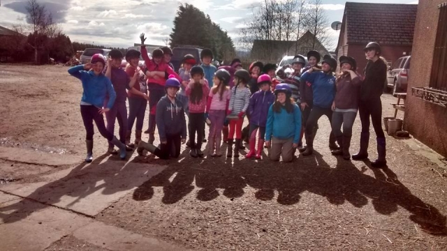 The Pony Club at Pathhead Equestrian Centre!