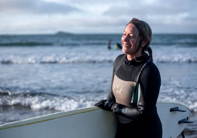 Wir lieben es, Wellen zu reiten