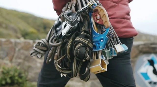 Klettern ist ein toller Sport