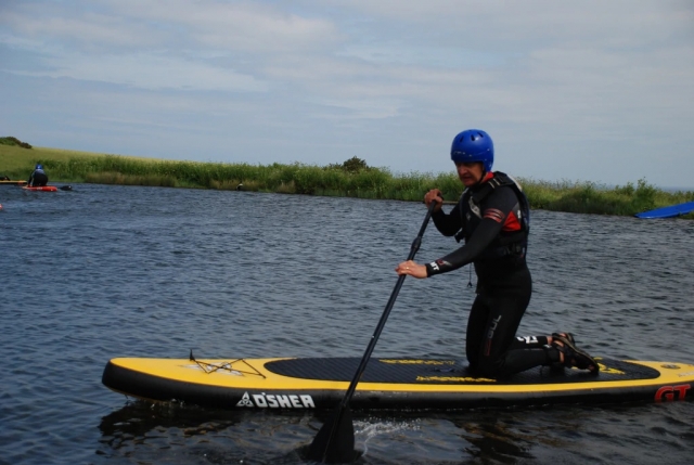 Stand up paddleboarding