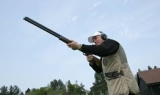 Clay pigeon shooting