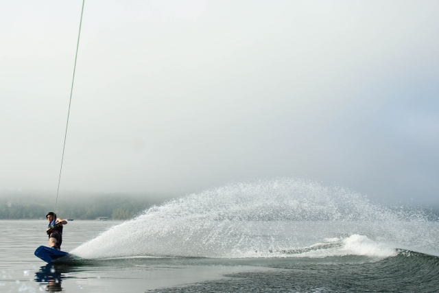 Smooth day on the water