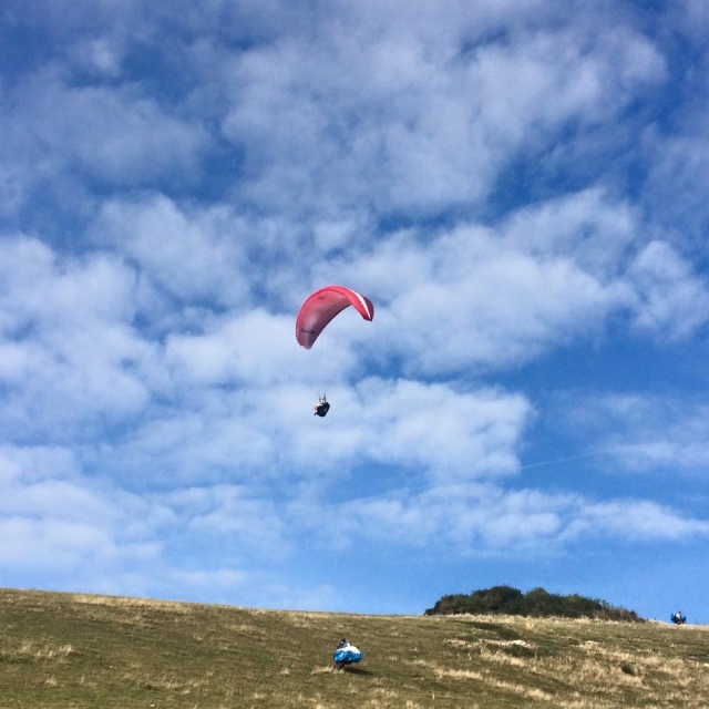 Paragliding adventure 
