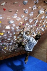 Bouldering room
