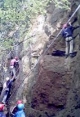 Rock climbing
