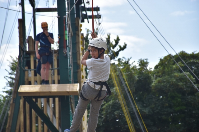 Dare to try our high ropes sessions