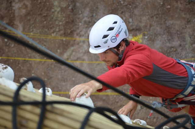 Abseiling and climbing sessions