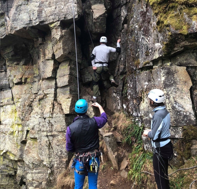 Climbing in Scotland