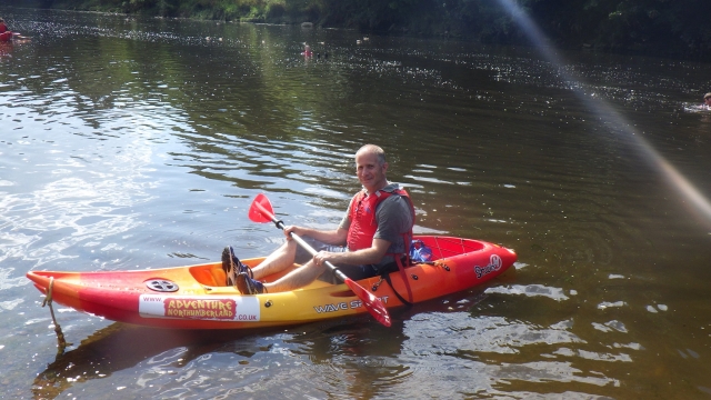  Kayaking en Northumberland 