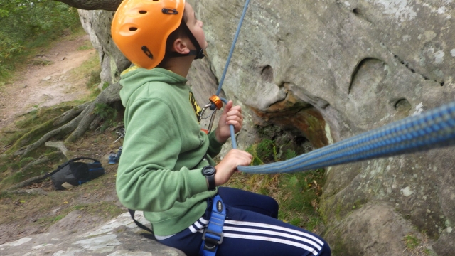  Trate de tener una sesión de escalada 