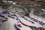 Our indoor circuit provides many twists and turns
