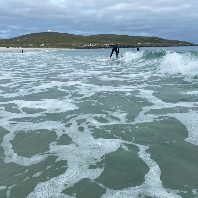  Catching algunas olas 