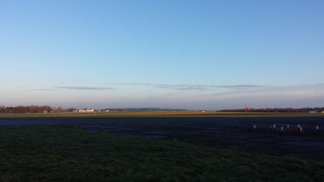 The airport of EFG Flying School