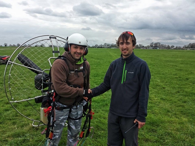 The best tuition with Airways Airsports Paramotoring