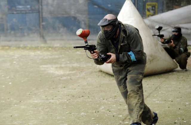  Turnier Paintball in Aktion 5 
