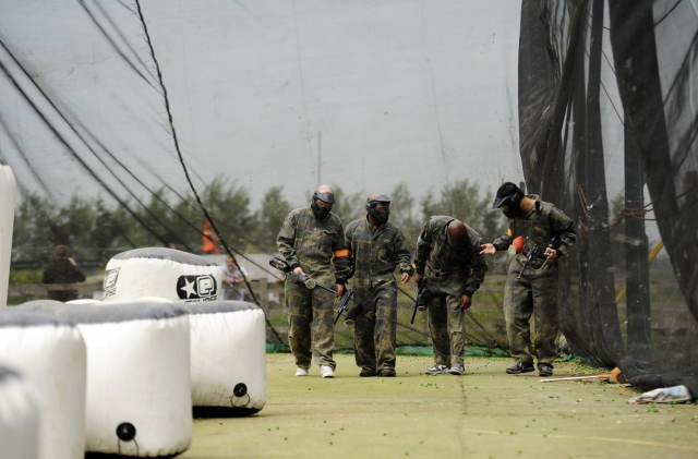  Turnier Paintball in Aktion 10 