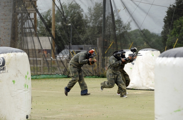  Tournoi de paintball en action 4 
