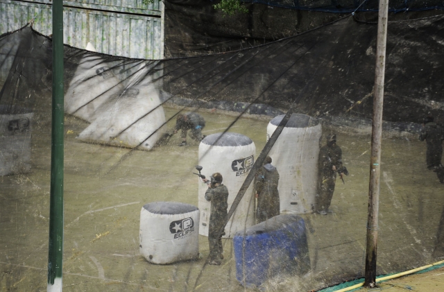  tournoi de paintball en action 8 