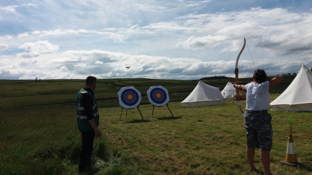 诺森伯兰郡的射箭课程