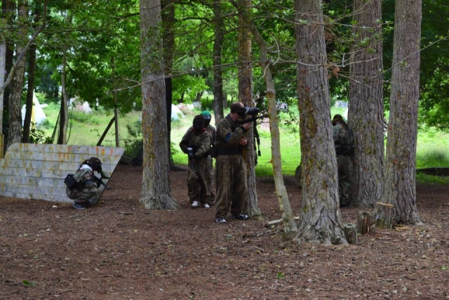 Paintballing