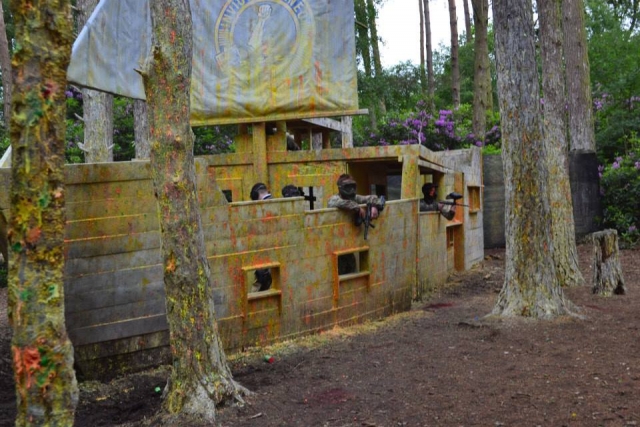 Paintballing